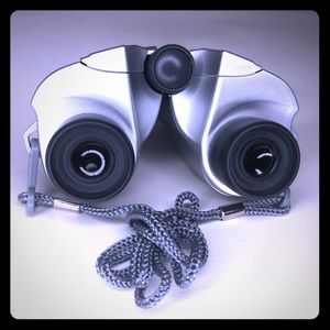 Small binoculars.